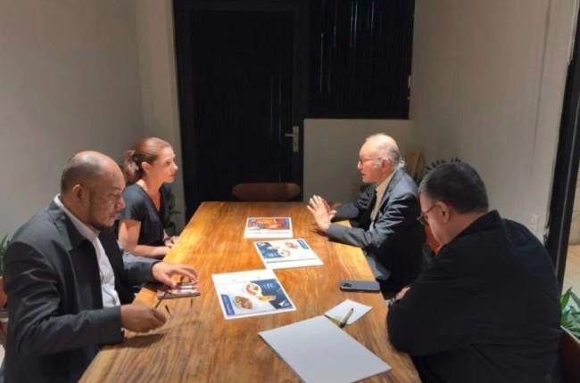 Wali Nanggroe Temui Konsul AS Bahas Penanganan Pascabencana Aceh