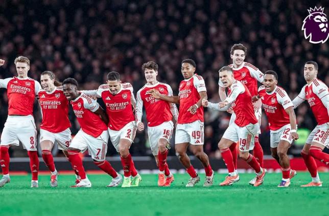 Arsenal Lolos ke Semifinal Carabao Cup 2025/26 Usai Menang Dramatis atas Crystal Palace