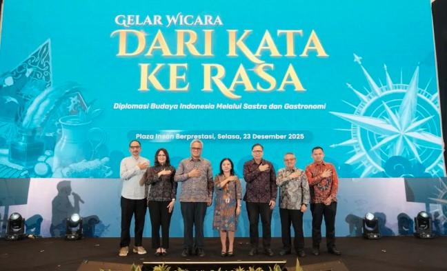 Kementerian Kebudayaan Dorong Sastra dan Gastronomi sebagai Instrumen Diplomasi Budaya Indonesia