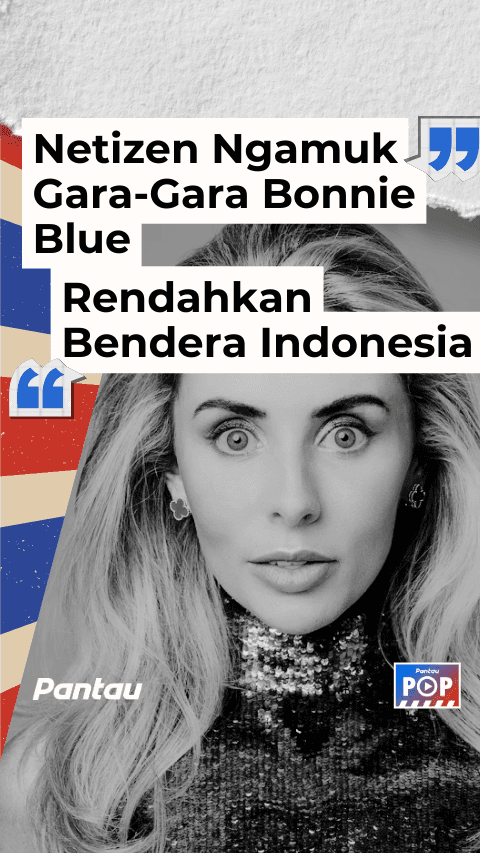NETIZEN NGAMUK GARA-GARA BONNIE BLUE RENDAHKAN BENDERA INDONESIA