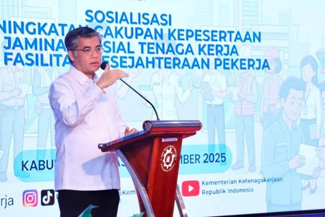 Menaker Yassierli Tegaskan Rasa Aman dan Kesejahteraan Jadi Kunci Produktivitas Tenaga Kerja