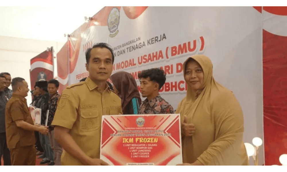 Pemkab Bangkalan Salurkan Bantuan Modal Usaha kepada 336 Pelaku IKM untuk Dongkrak Ekonomi Daerah