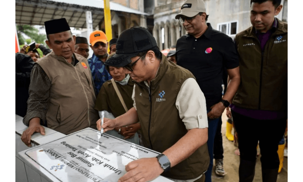 Kemkomdigi dan Indosat Percepat Pemulihan Konektivitas serta Salurkan Bantuan Pascabencana di Aceh Tamiang