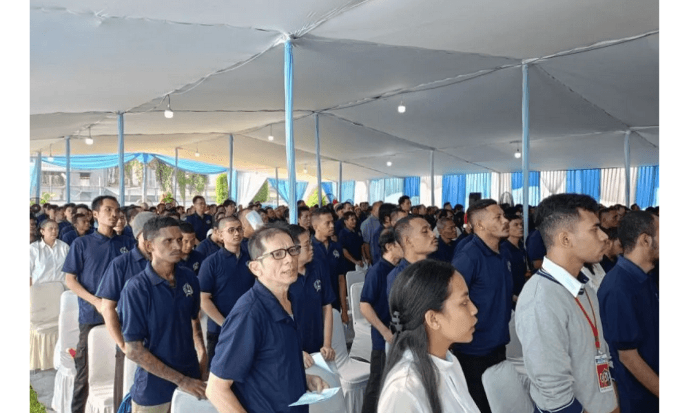 Sebanyak 138 Warga Binaan Lapas Cipinang Terima Remisi Khusus Natal 2025