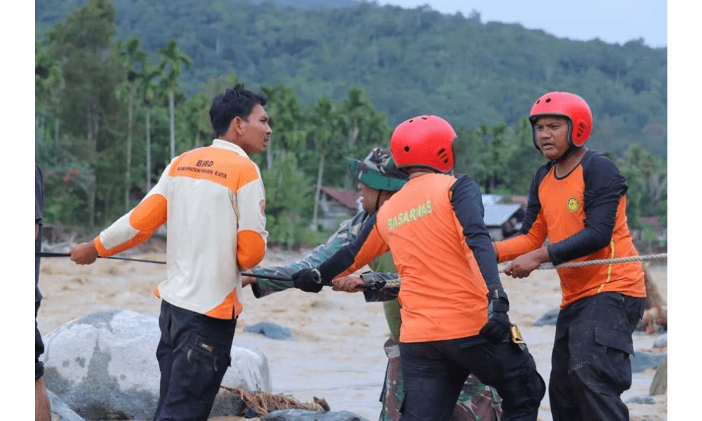 Basarnas Resmi Hentikan Operasi Pencarian Korban Banjir Aceh, 31 Orang Masih Hilang