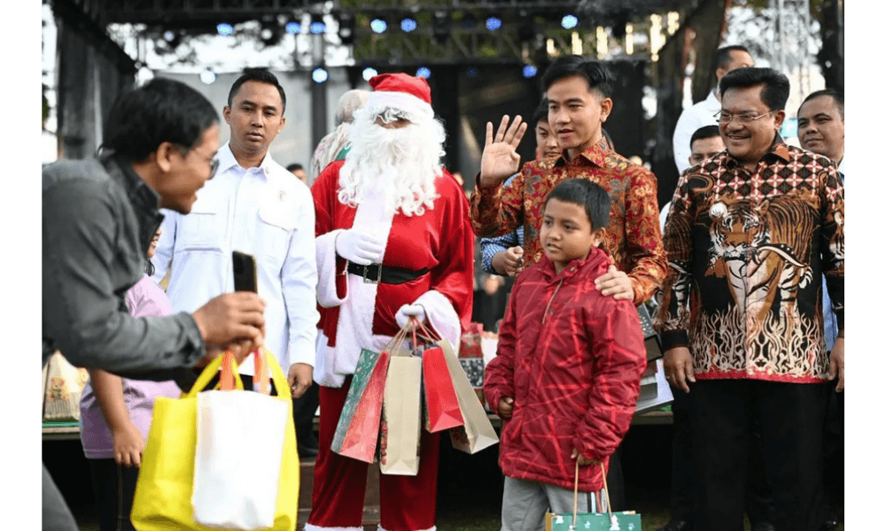 Wapres Gibran Hadiri Perayaan Natal di Salatiga, Kota Paling Toleran di Indonesia