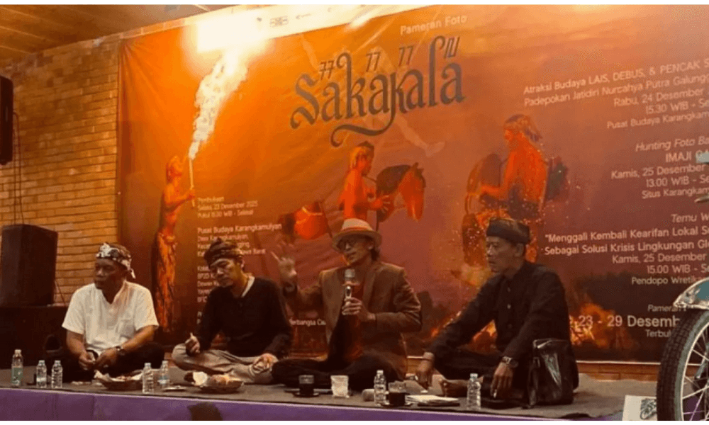 Budayawan Sunda Serukan Pelestarian Alam Lewat Kearifan Lokal di Ciamis