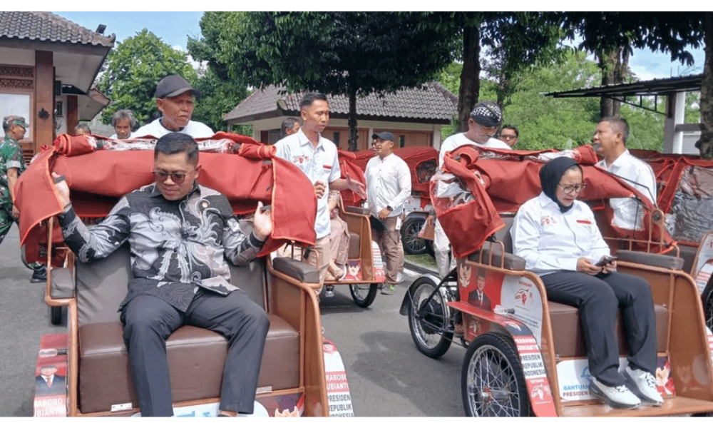 Wali Kota Magelang Imbau Tukang Becak Tidak Jual Bantuan Becak Listrik dari Presiden Prabowo