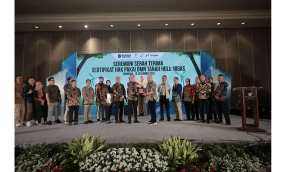 Pertamina EP Rampungkan Sertifikasi 137 Ribu m² Tanah Aset Negara untuk Hulu Migas di Jawa Barat dan Tengah
