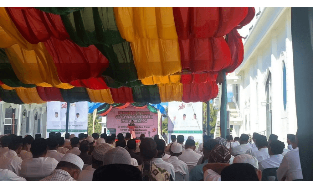 Peringatan 21 Tahun Tsunami Aceh Dimeriahkan dengan Doa Bersama dan Edukasi Mitigasi Bencana untuk Generasi Muda