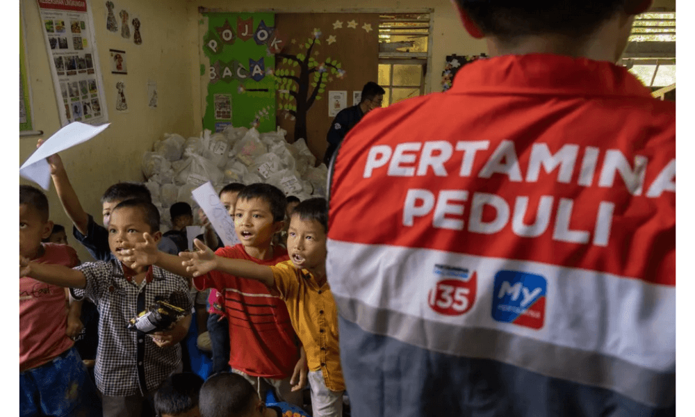 Pertamina Gelar Trauma Healing bagi Anak-anak Korban Banjir Bandang di Sumatera Barat
