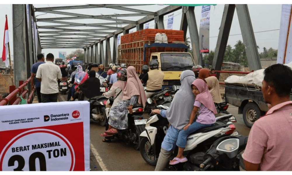 Jembatan Darurat Bireuen Rampung, Akses Nasional Aceh–Medan Kembali Terhubung