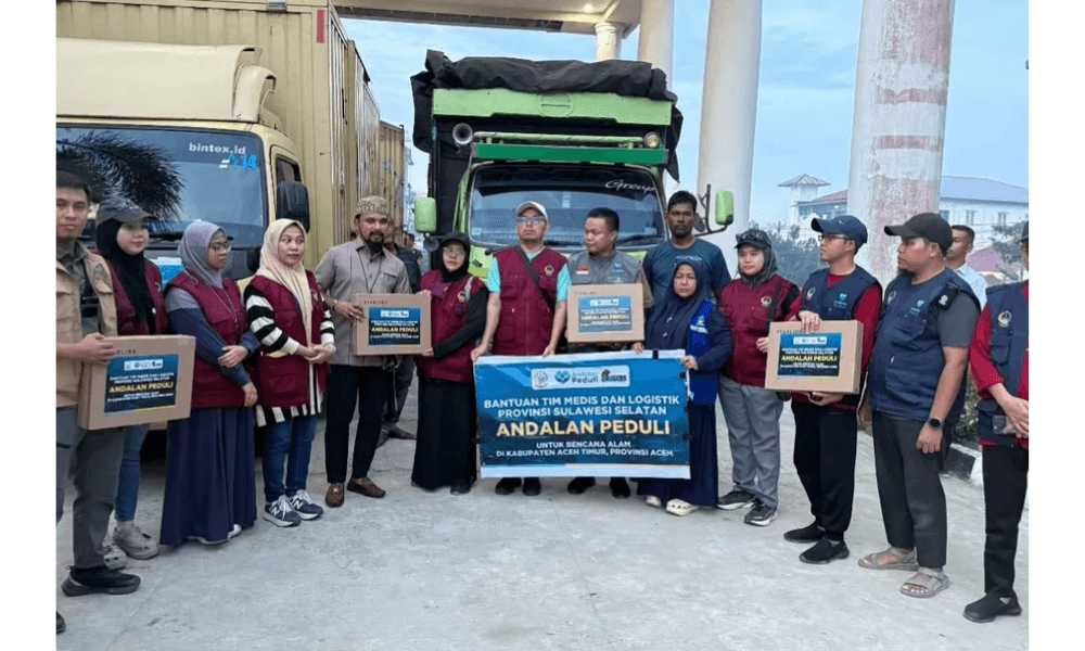 Pemprov Sulsel Kirim Bantuan Rp1 Miliar dan Tim Medis ke Aceh Timur, Respon Permintaan Resmi Bupati
