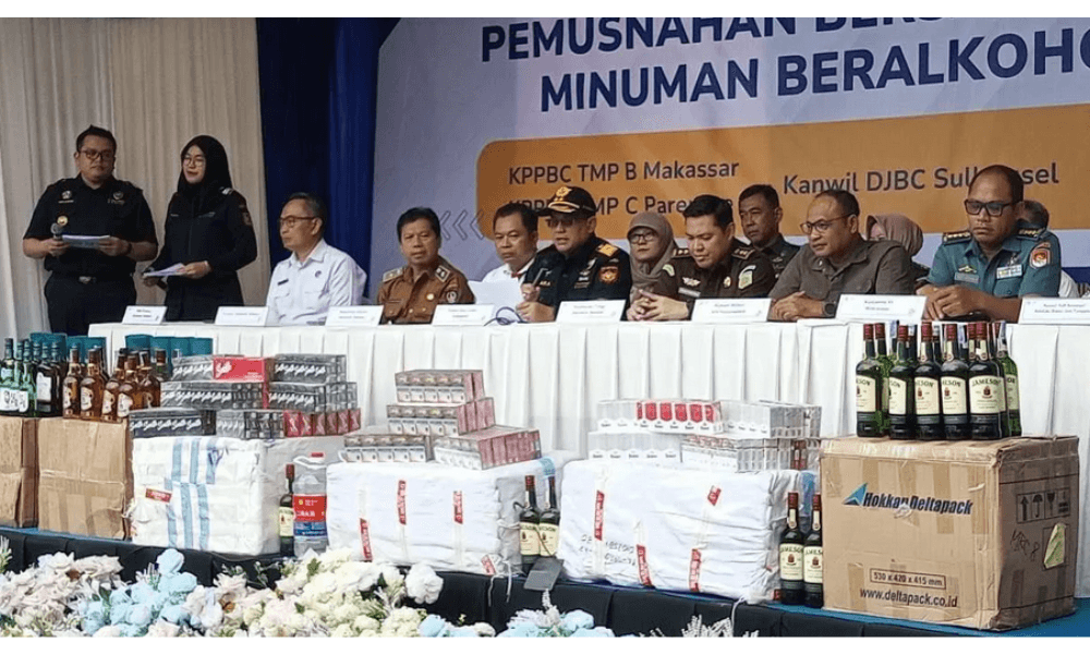 DJBC Sulbagsel Kumpulkan Rp7,69 Miliar dari Denda Administratif Hingga November 2025