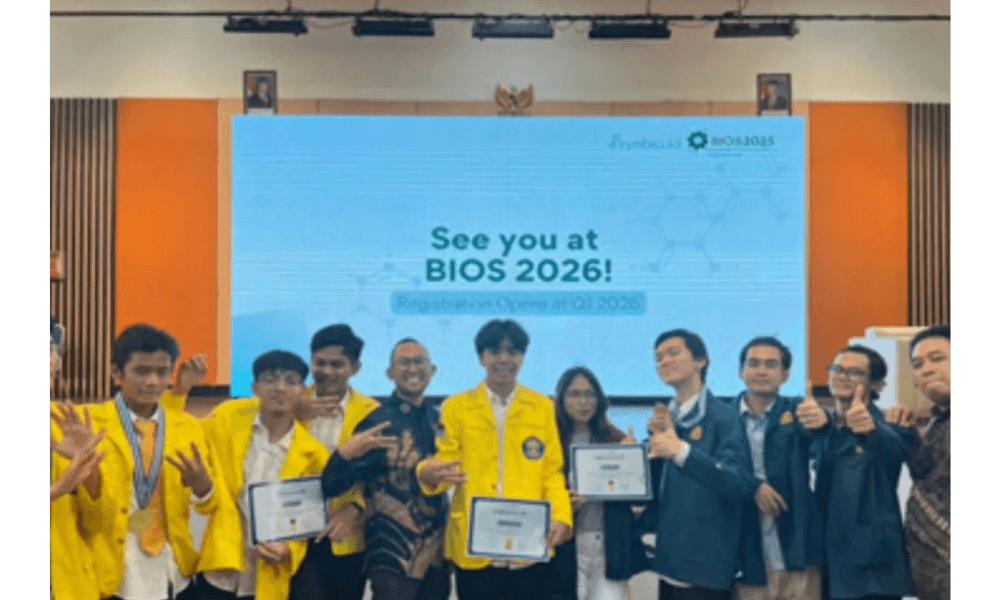 Mahasiswa FTUI Raih Tiga Medali Emas di Kompetisi Bioinformatika dan Biologi Sintetik BIOS 2025