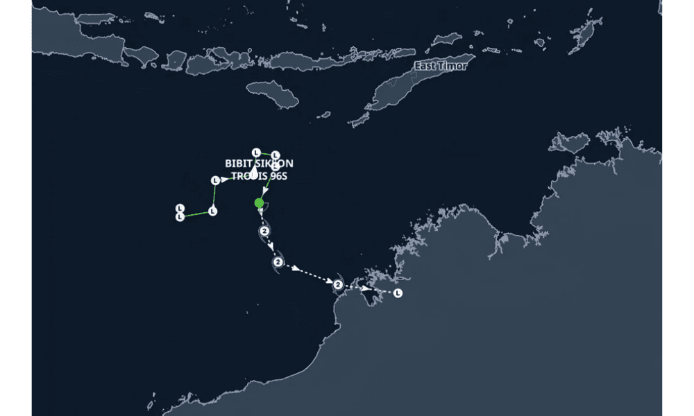 BMKG Peringatkan Cuaca Ekstrem di NTB Akibat Bibit Siklon Tropis 96S, Waspadai Hujan Lebat dan Gelombang Tinggi