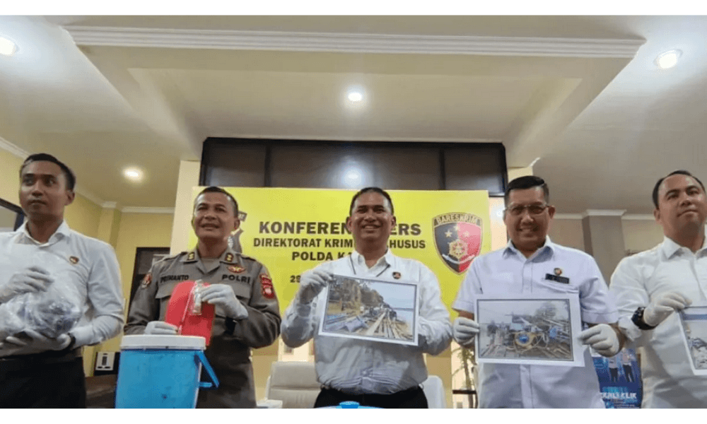 Polda Kalbar Ungkap 38 Kasus Tambang Emas Ilegal, 73 Tersangka Diamankan di Tiga Kabupaten