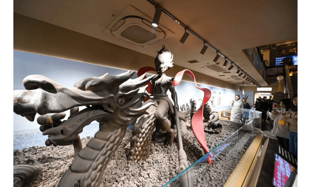 Museum Cokelat Dibuka di Tianjin, China Utara, Tampilkan Patung dari 10 Ton Cokelat