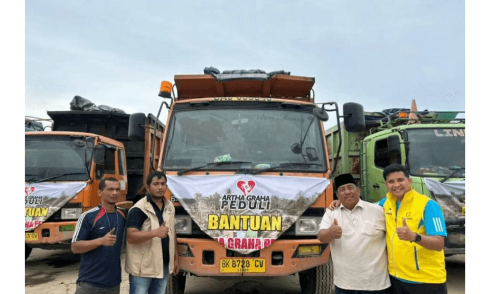 DMDI dan Artha Graha Peduli Kirim Alat Berat ke Daerah Bencana Sumatera, Bantu Percepatan Pemulihan