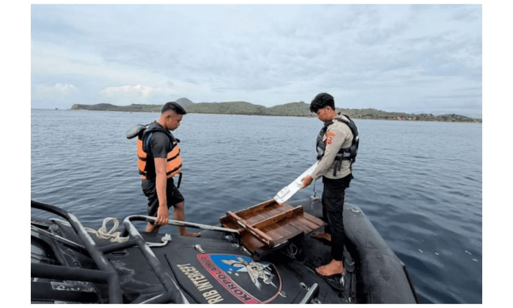 Hari Kelima Pencarian, Tim SAR Temukan Serpihan Kapal Wisata yang Tenggelam di Perairan Pulau Padar