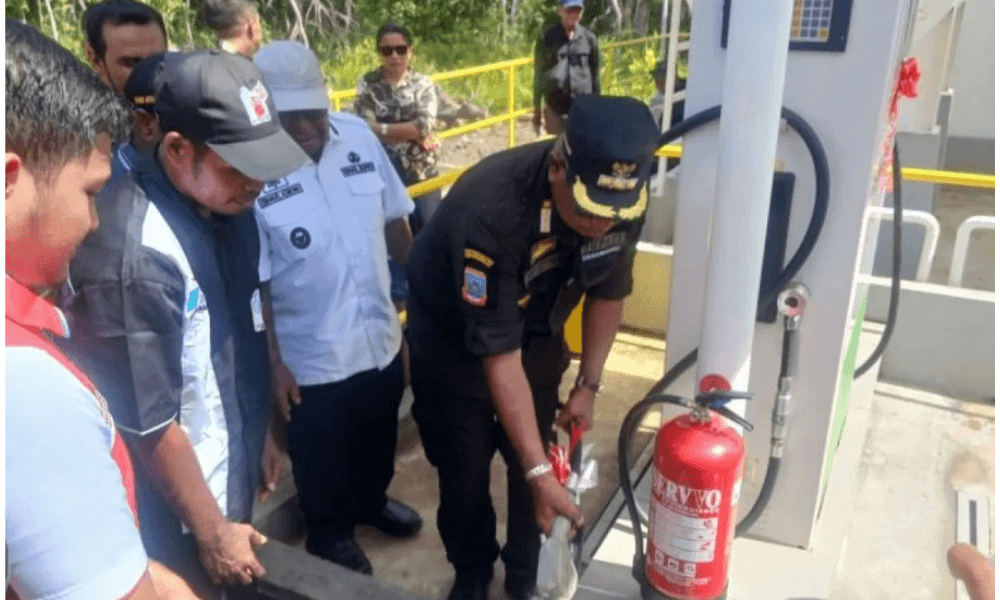 Pemkab Mimika dan Pertamina Resmikan SPBU Pertama di Wilayah Pesisir Kokonao