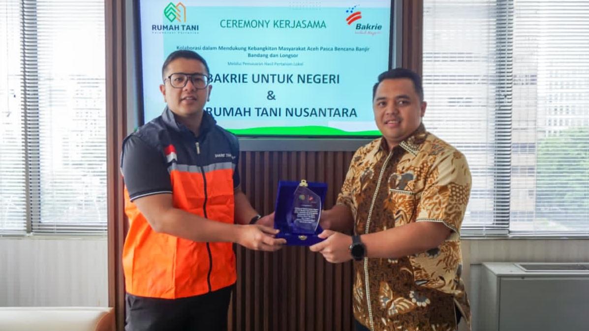 Tak Sekadar Logistik, Rumah Tani–Bakrie Tanggap Dorong Pemulihan Ekonomi Aceh