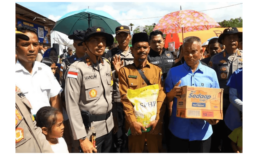 Polda Aceh Salurkan Bantuan dan Layanan Kemanusiaan untuk Korban Banjir dan Longsor di Bener Meriah
