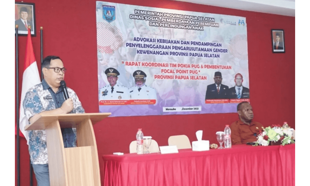 Pemprov Papua Selatan Dorong Pengarusutamaan Gender di Empat Kabupaten Lewat Advokasi dan Regulasi
