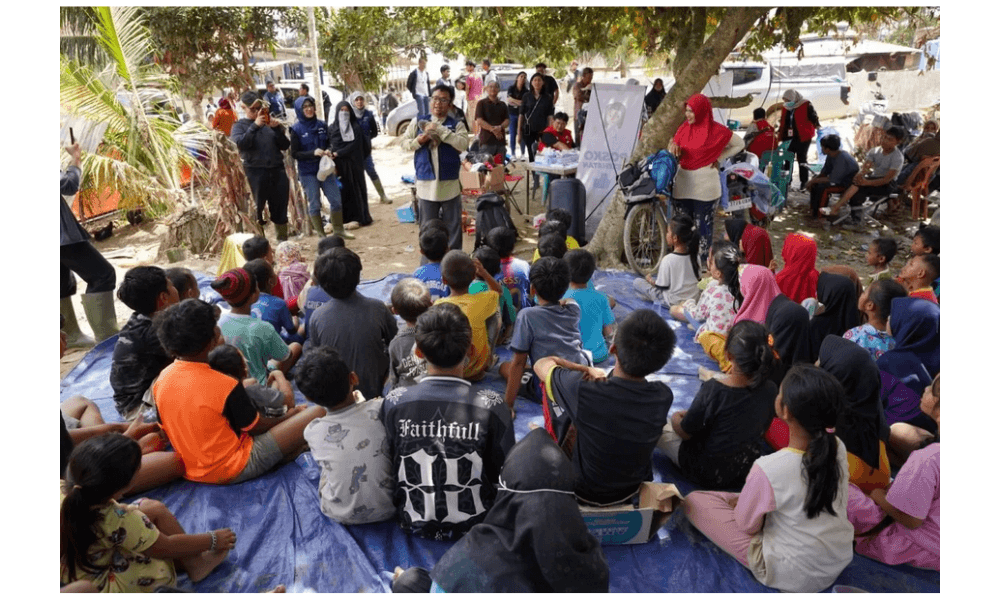 TelkomGroup Salurkan Bantuan dan Trauma Healing untuk Anak-Anak Korban Banjir di Aceh Tamiang