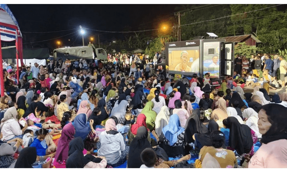 Malam Tahun Baru 2026 di Posko Pengungsian Batu Hula Meriah, Presiden Prabowo Rayakan Bersama Warga Terdampak Bencana
