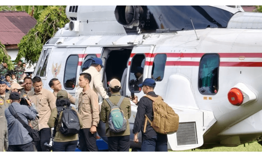 Presiden Prabowo Tinjau Pembangunan Hunian Pascabencana di Aceh Tamiang yang Dibangun Danantara