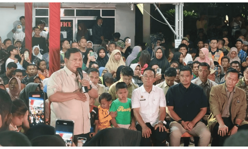 Presiden Prabowo: Pemerintah Tidak Akan Pernah Meninggalkan Rakyat Terdampak Bencana