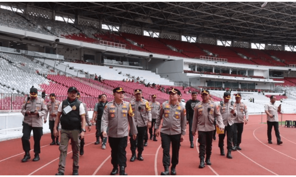 1.876 Personel Gabungan Dikerahkan Amankan Laga Persija vs Persijap di SUGBK