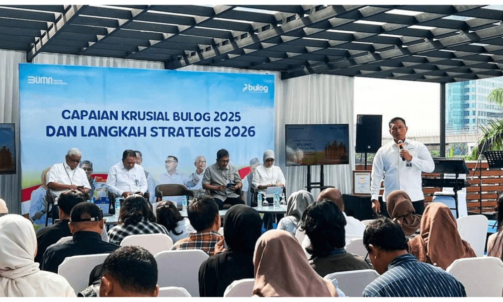 Bulog Targetkan Serap 4 Juta Ton Beras dan 1 Juta Ton Jagung dari Petani pada 2026