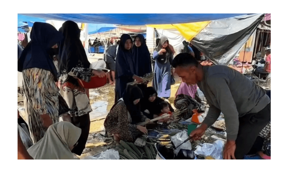 Pasar Sabtu Tualang Cut Kembali Bergeliat, Warga Aceh Tamiang Bangkit Pascabencana