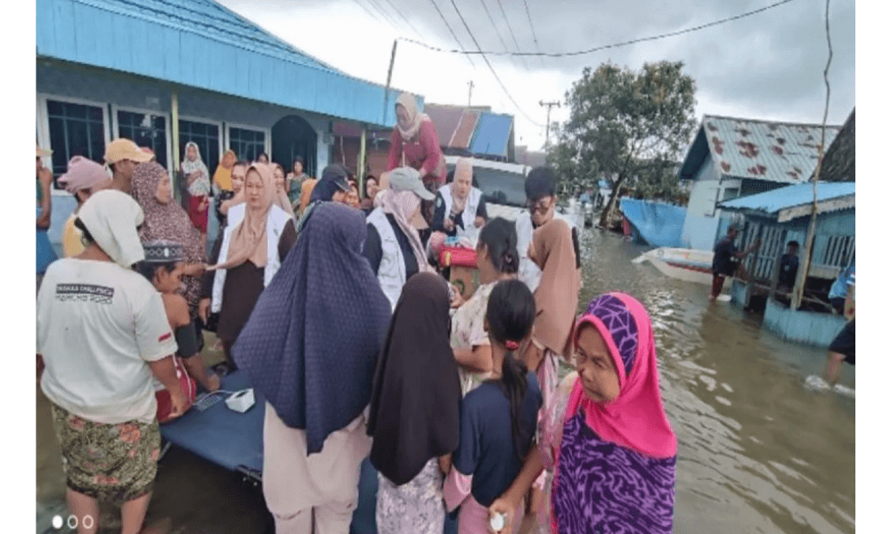 Dinkes Banjar Gelar Layanan Kesehatan Massal di Tiga Desa Rawan Banjir