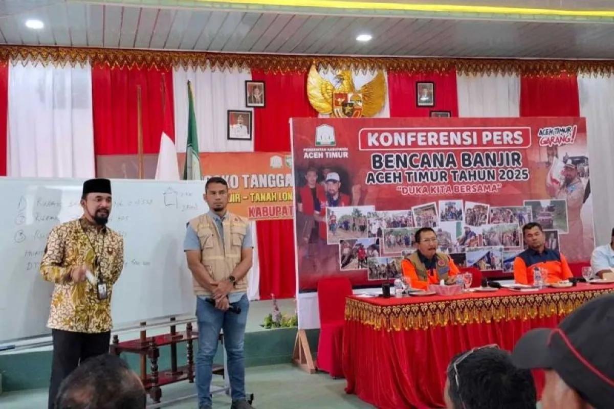 Pemkab Aceh Timur Percepat Pembangunan Huntara untuk Korban Banjir dan Longsor, Target Mulai Sebelum Ramadhan