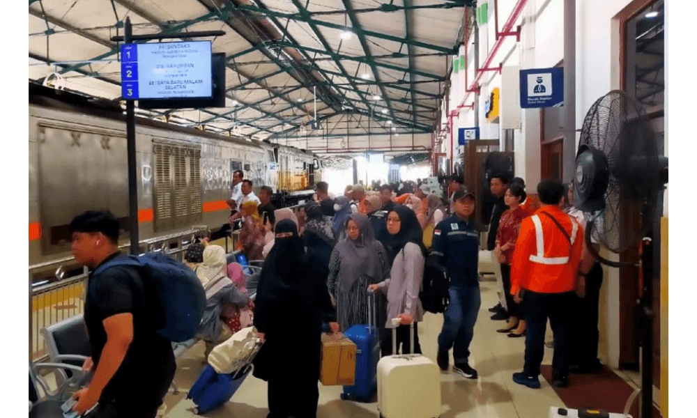 KAI Daop 7 Madiun Layani Lebih dari 350 Ribu Penumpang Selama Libur Nataru 2025/2026