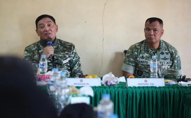 Menhan Pastikan Satgas Kuala Lakukan Tahapan Rinci Normalisasi Saluran Air Aceh Tamiang