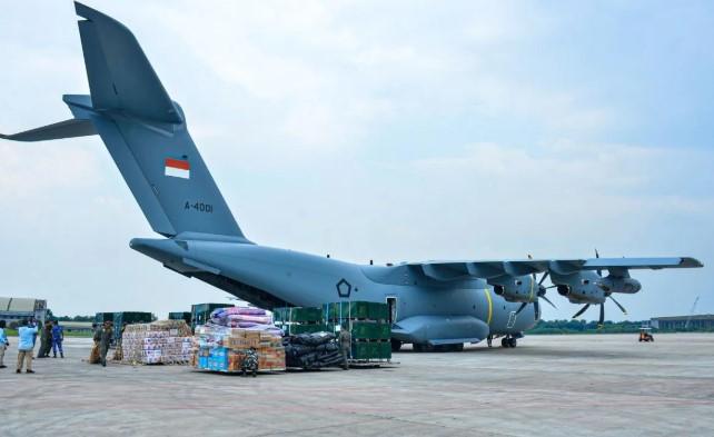 TNI AU Kirim 900 Ton Bantuan Logistik ke Aceh dan Sumatera untuk Percepatan Pemulihan Pascabencana