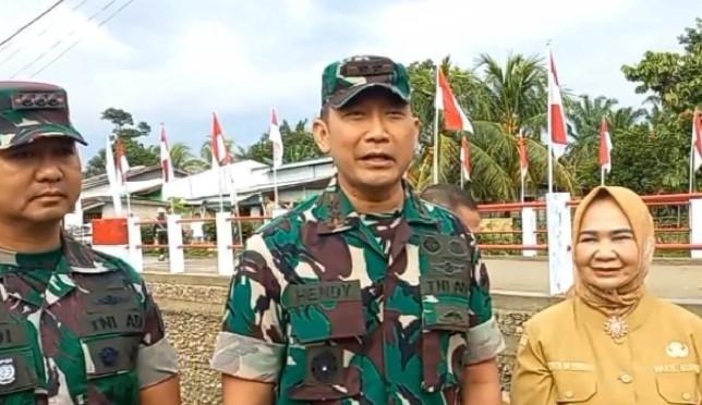 Kodam I/Bukit Barisan Rampungkan Jembatan Aramco Sei Litur untuk Pulihkan Akses Warga Pascabanjir