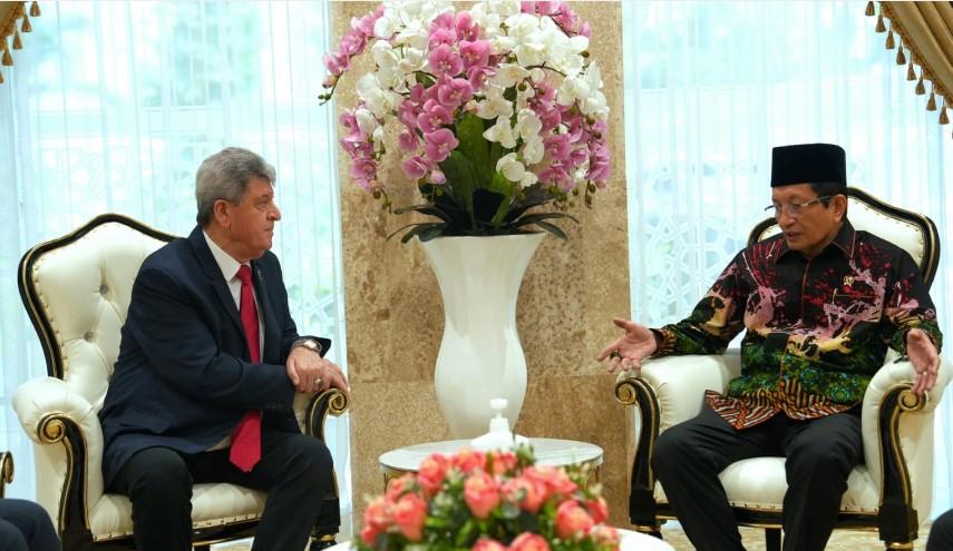 Terima Dubes Palestina, Menag Tegaskan Dukungan Indonesia Tak Pernah Surut