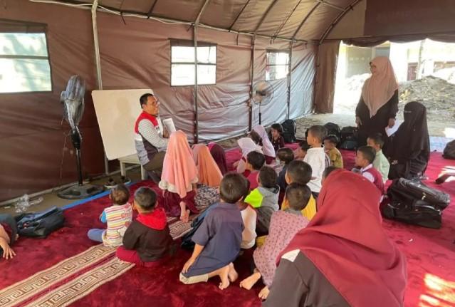 Pertamina Dirikan Sekolah dan Pesantren Sementara di Pidie Jaya untuk Dukung Pendidikan Pascabencana