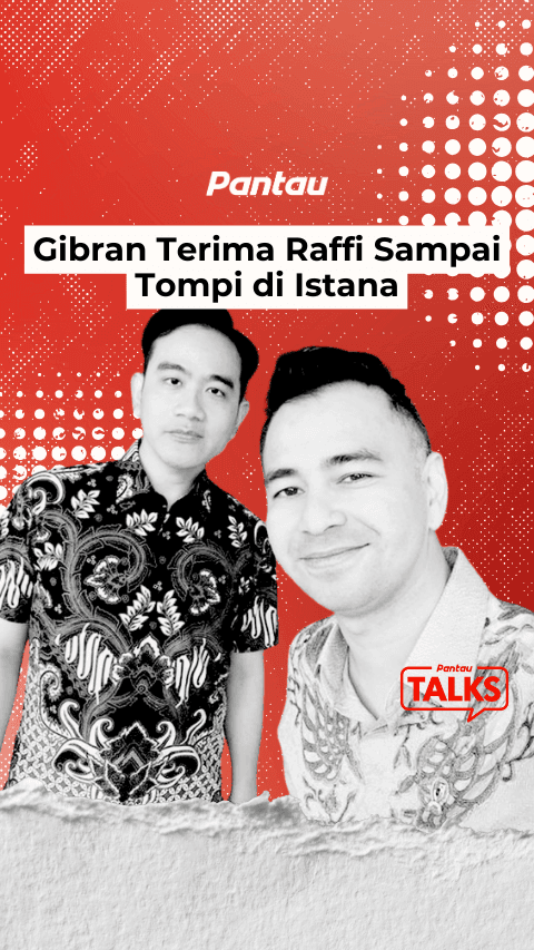 GIBRAN TERIMA RAFFI SAMPAI TOMPI DI ISTANA