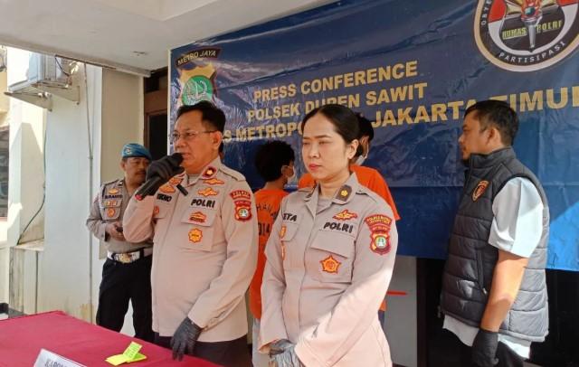 Dua Pelaku Curat Sepeda Motor di Duren Sawit Ditangkap Berkat Laporan Cepat Warga