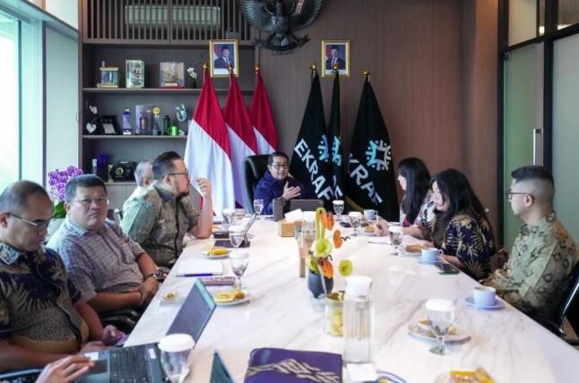 Kemenparekraf Perkuat Ekosistem Creative Tech Nasional Lewat Kolaborasi Hexahelix dan East Ventures