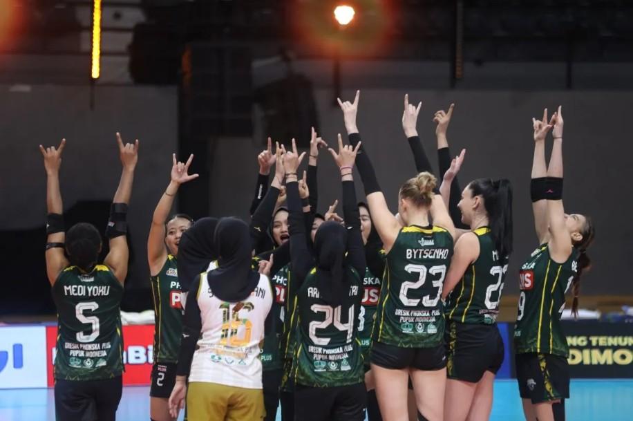 Phonska Plus Pupuk Indonesia Awali Proliga 2026 dengan Kemenangan Telak atas Falcons