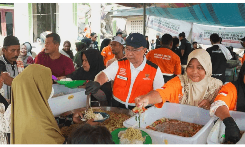 Baznas DKI Hadirkan Dapur Lapangan di Aceh Tamiang, 99 Ribu Porsi Makanan Dibagikan untuk Korban Bencana