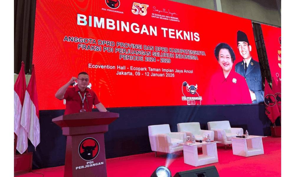 Kenneth Tegaskan HUT PDI Perjuangan Jadi Momentum Refleksi Ideologis dan Komitmen untuk Wong Cilik