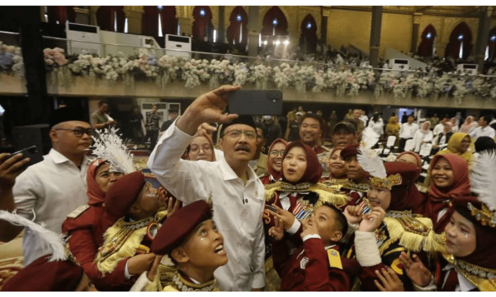 Peresmian 166 Sekolah Rakyat oleh Presiden Prabowo Dimeriahkan Teater dan Seni Siswa
